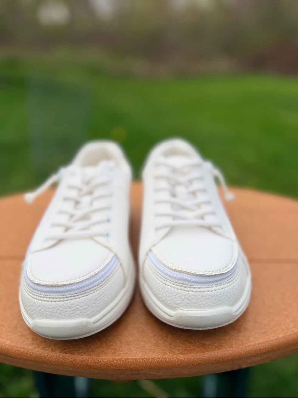 Billy Casual White Low-Top Leather Sneakers - Picture 2 of 13